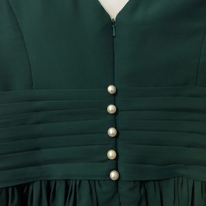GREEN FORMAL DRESS SZ 12